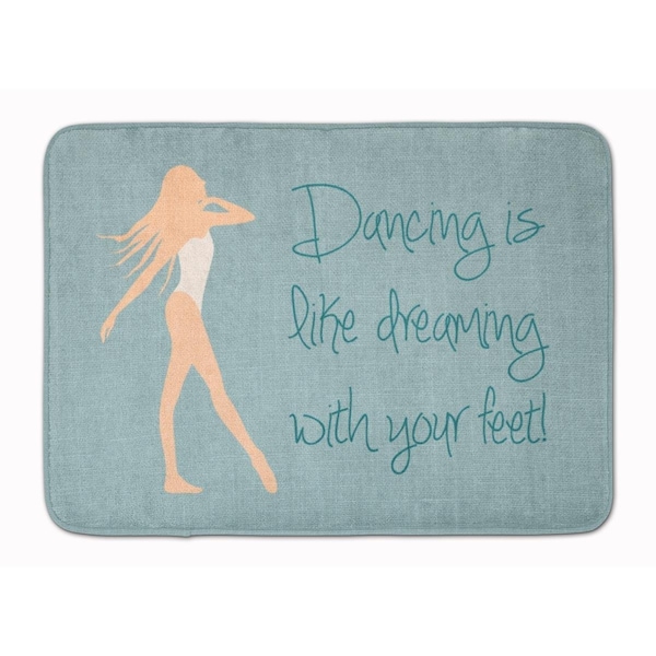 Carolines Treasures Dancing is Like Dreaming Machine Washable Memory Foam Mat BB5379RUG - main
